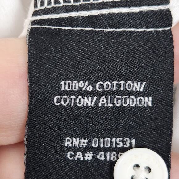 NWT Mad Engine Irish Flag St. Patrick's Button Down Short Sleeve Men's Shirt M - Picture 5 of 8